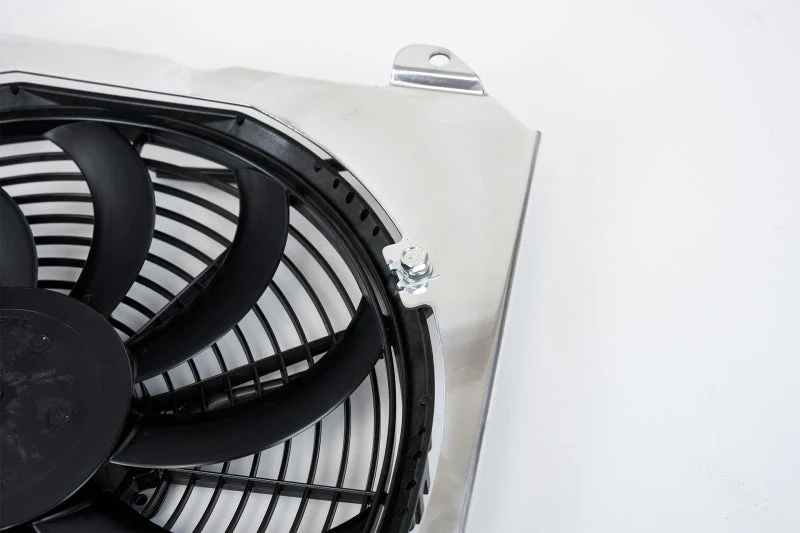CSF 92-00 Honda Civic All-Aluminum Fan Shroud w/12in SPAL Fan - Image 4