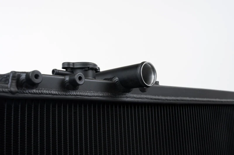 CSF 93-98 Toyota MK4 Supra Radiator - Black Finish - Image 7