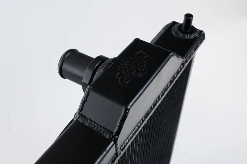 CSF 01-07 Mitsubishi Evo 7/8/9 Full-Slim Radiator w/12in Fan &amp; Shroud/-16AN - Black - Image 7