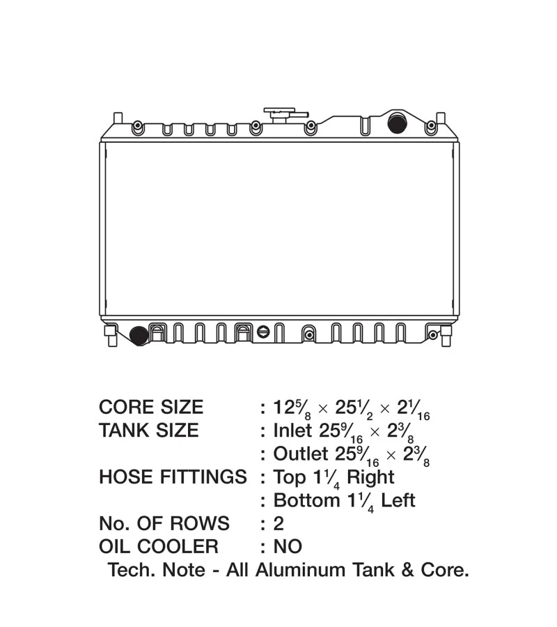 CSF 98-05 Mazda Miata Radiator - Image 11