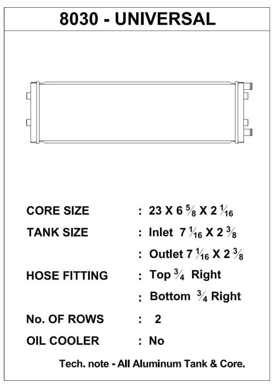 CSF Dual-Pass Universal Heat Exchanger (Cross-Flow) - Image 10