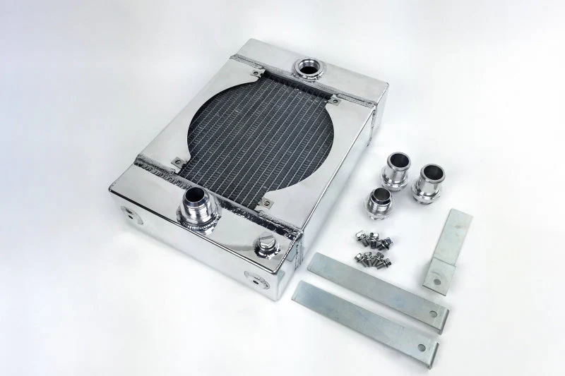 CSF Universal Drag Race / Tuck Radiator w/9in Spal Fan - 10.5in H x 10in L x 3.6in W - Image 11