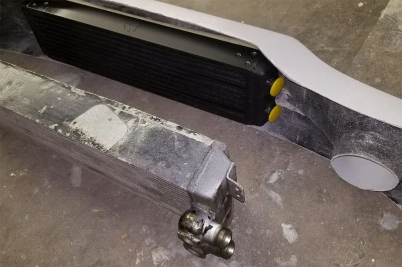 CSF Universal Dual-Pass Oil Cooler (RS Style) - M22 x 1.5 - 24in L x 5.75in H x 2.16in W - Image 7