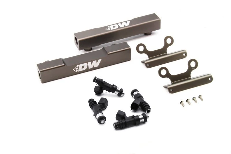 DeatschWerks 02+ Subaru WRX / 07+ STI/LGT Top Feed Fuel Rail Upgrade Kit w/ 1000cc Injectors - Image 2