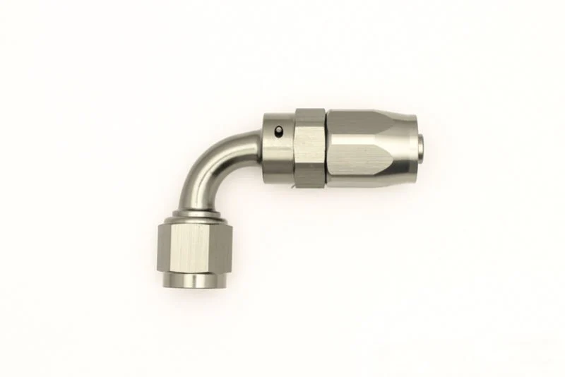 DeatschWerks 6AN Female Swivel 90-Degree Hose End CPE - Image 3