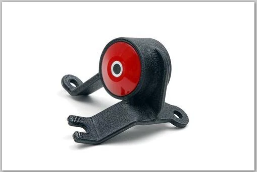 Innovative 02-11 Civic Si / 02-06 Acura RSX K-Series Black Steel 60A Bushing Front Mount / K-Series - Image 2