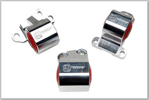 Innovative 92-95 Civic B/D Series Silver Aluminum Mounts 60A Bushings (2 Bolt) - Image 2