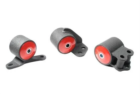 Innovative 92-96 Prelude F-Series/H-Series Black Steel Mounts 75A Bushings