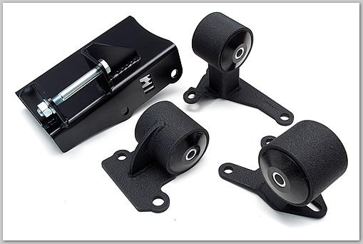 Innovative 94-01 Integra H-Series Black Steel Mounts 75A Bushings - Image 2
