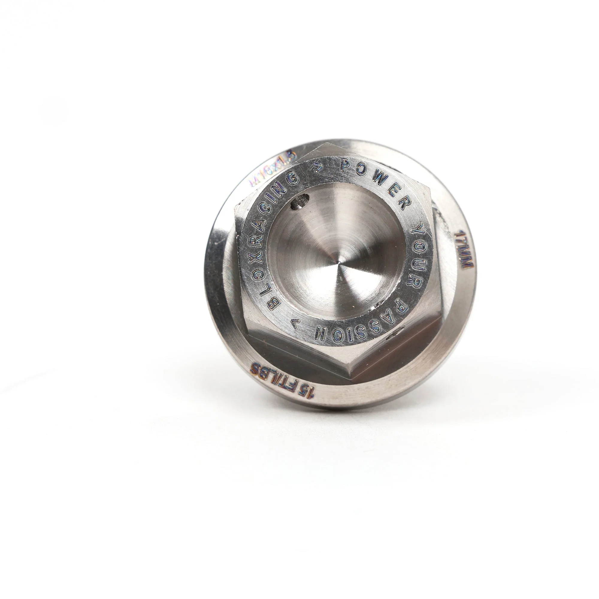 BLOX Racing Titanium Magnetic Oil Drain Plug - M16x1.50mm - Subaru FA20 - Image 5