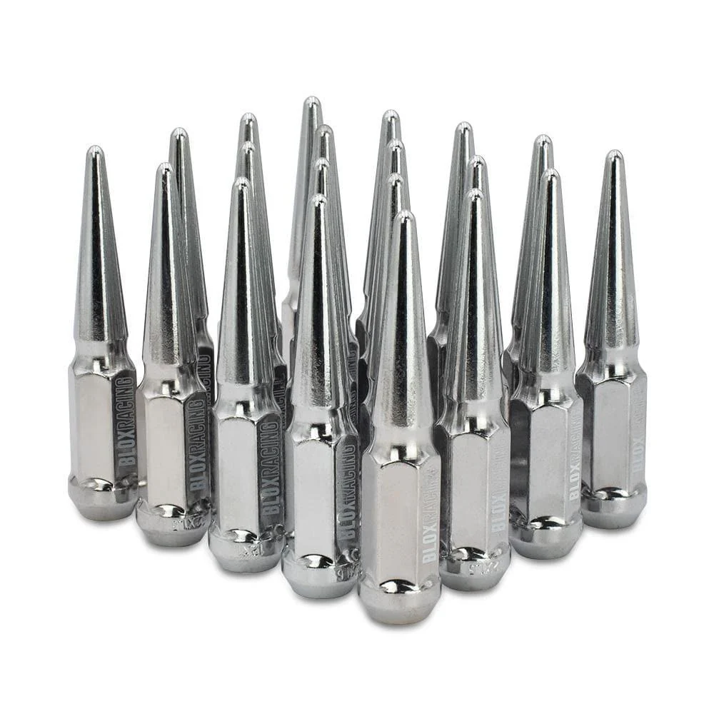 BLOX Racing Original Chrome Spiked Forged Lug Nut