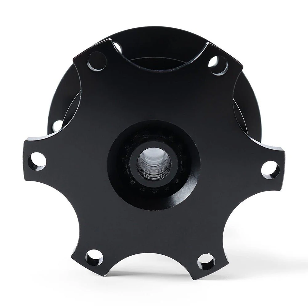 Circuit Hero Quick Release Steering Wheel Hub 6-Bolt Black - Image 4