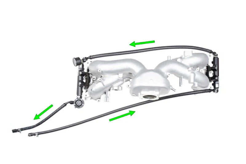 Radium Engineering Subaru EJ Engines Fuel Rail Plumbing - Series - Image 2