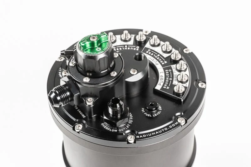 Radium Multi-Pump Fuel Surge Tank (Regulated) Fits Walbro F90000267/274/285 - Image 2