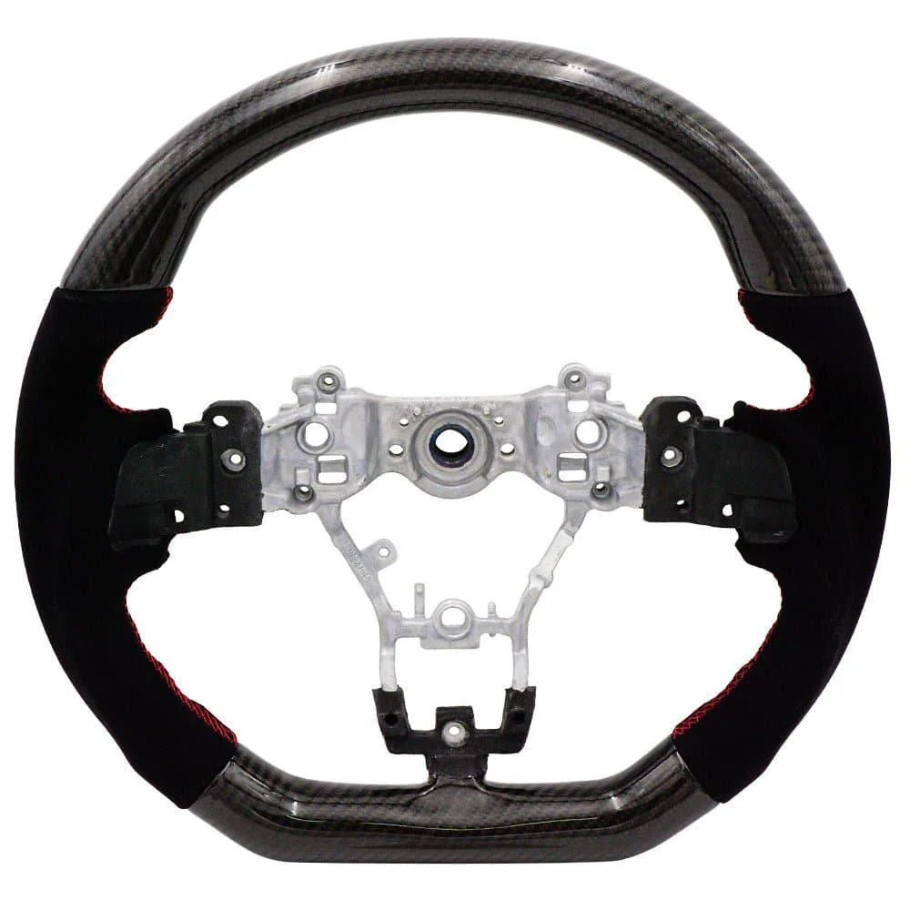 BLOX Racing Carbon/Alcantara Steering Wheel - Subaru 15-21 WRX/STi - Image 4