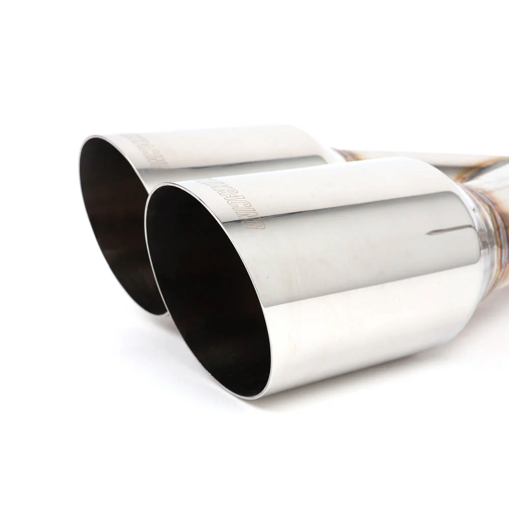 BLOX Racing T304 Muffler Delete / Axle Back - 2022+ Subaru WRX 4.0" - Image 16