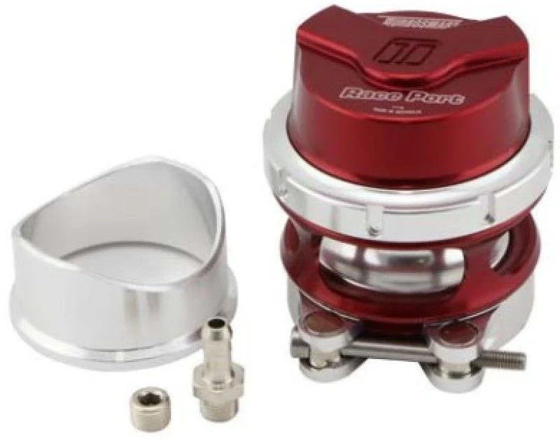 Turbosmart BOV RacePort Female Gen-V Red - No Weld Flange - Image 2