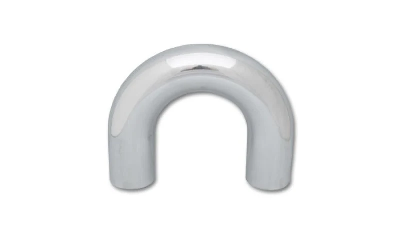 Vibrant 1.5in O.D. Universal Aluminum Tubing (180 degree Bend) - Polished - Image 2