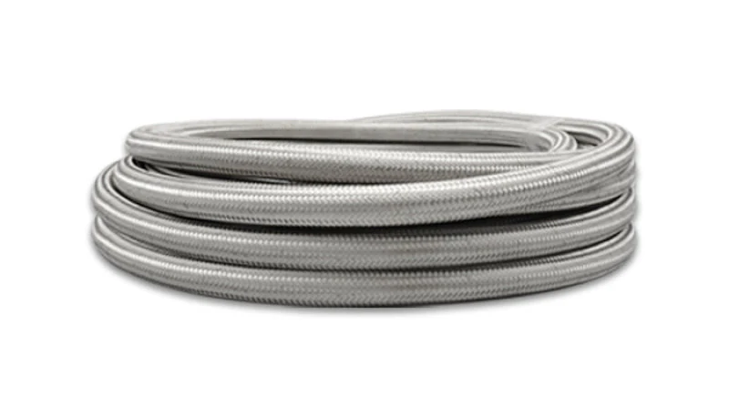 Vibrant -10 AN Stainless Steel Braided Flex Hose (150 Foot Roll) - Image 2