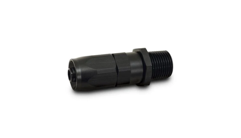 Vibrant -10AN Male NPT Straight Hose End Fitting - 3/8 NPT - Image 3