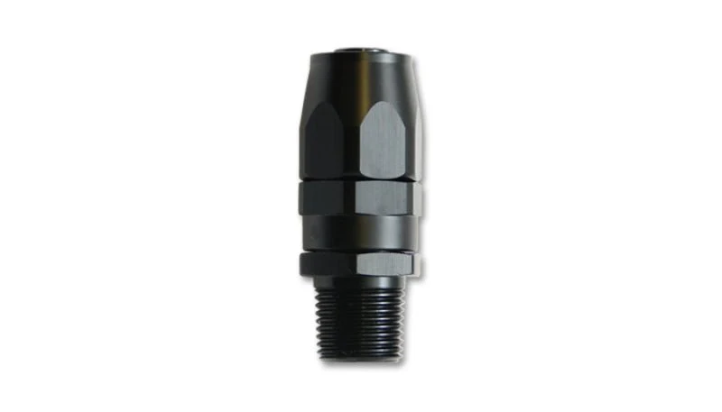 Vibrant -10AN Male NPT Straight Hose End Fitting - 3/8 NPT - Image 4