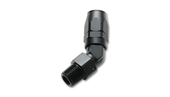 Vibrant -10AN Male NPT Straight Hose End Fitting - 3/8 NPT - Image 5