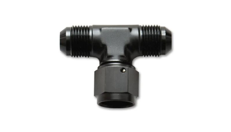 Vibrant -10AN Tee Fitting with Female -10AN Swivel On Side - Image 3