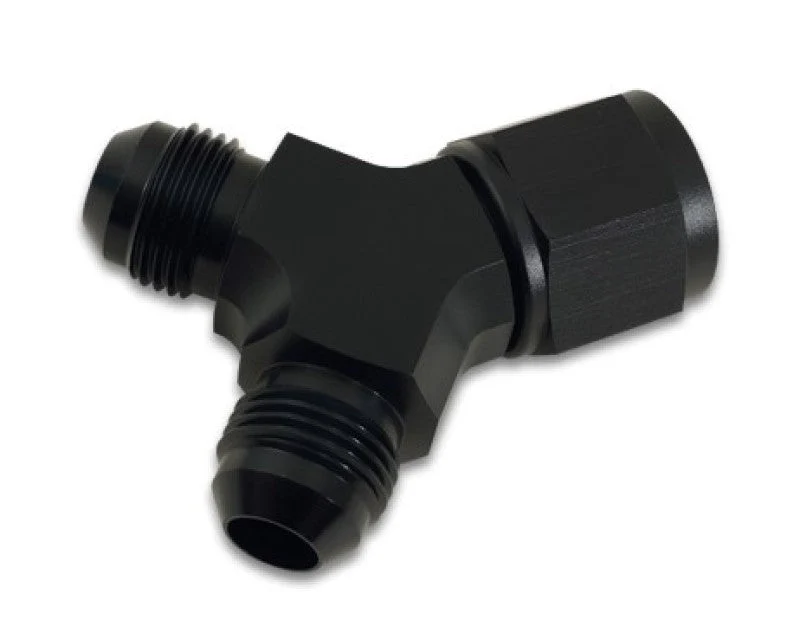 Vibrant -12AN Female x Dual -10AN Male Y-Adapter Fitting - Aluminum - Image 2