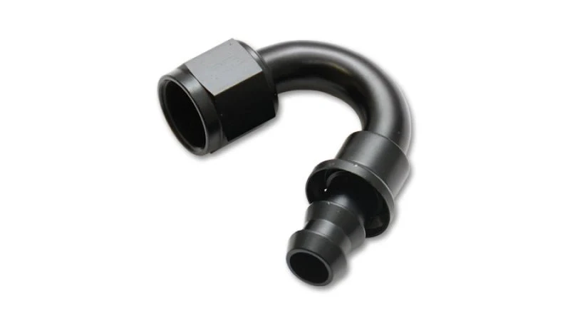 Vibrant -12AN Push-ON 150 Degree Hose End Fitting - Image 2