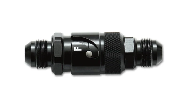 Vibrant -12AN Quick Release Fitting with Viton Seal - Aluminum - Image 2