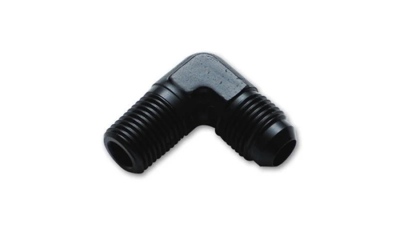 Vibrant -12AN to 1/2in NPT 90 Degree Elbow Adapter Fitting - Image 2