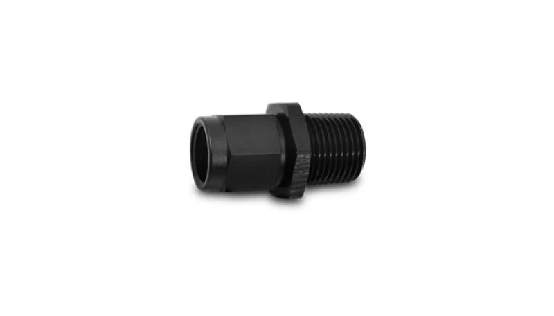 Vibrant -12AN to 1/2in NPT Female Swivel Straight Adapter Fitting - Image 4