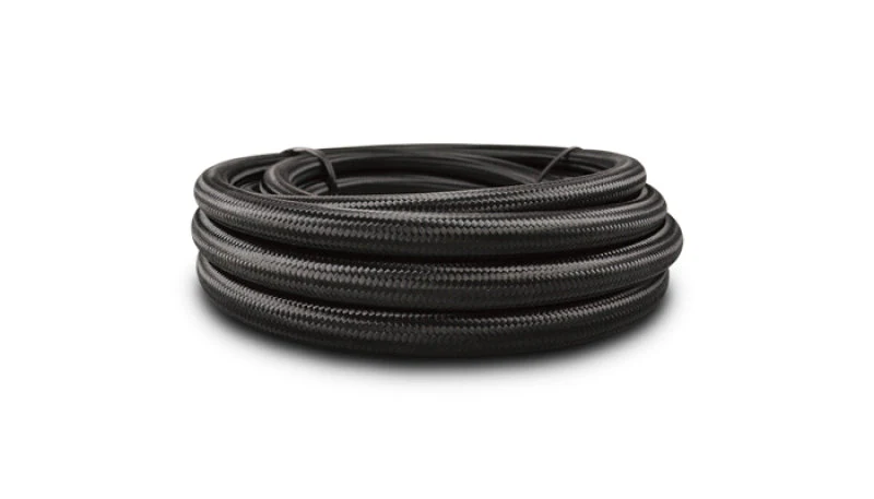 Vibrant -16 AN Black Nylon Braided Flex Hose (20 foot roll) - Image 2