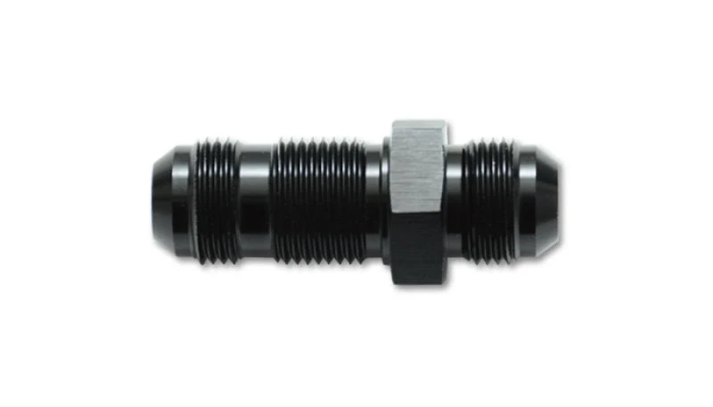 Vibrant -16AN Flare Straight Bulkhead Adapter Fitting - Aluminum - Image 2