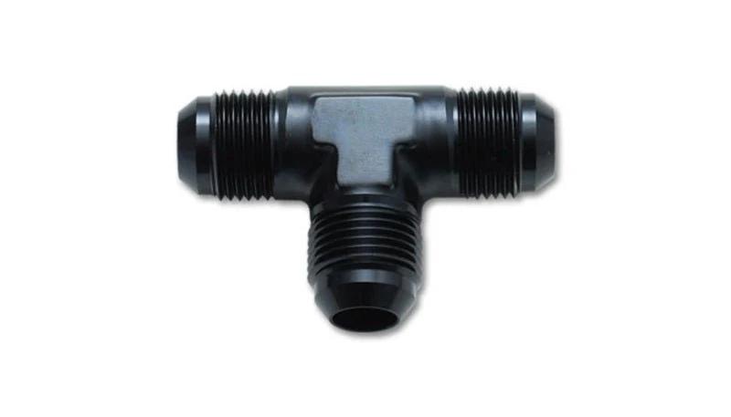 Vibrant -16AN Flare Tee Adapter Fitting - Aluminum - Image 2