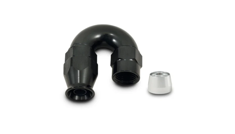 Vibrant 180 Degree High Flow Hose End Fitting for PTFE Lined Hose -16AN - Image 2