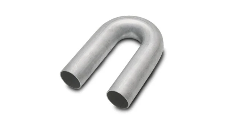 Vibrant 180 Degree Mandrel Bend 1.625in OD x 4in CLR 304 Stainless Steel Tubing - Image 2