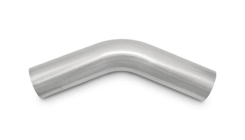 Vibrant 1in OD T304 SS 45 Deg Mandrel Bend 5in Leg Length (2in Centerline Radius) - Image 3