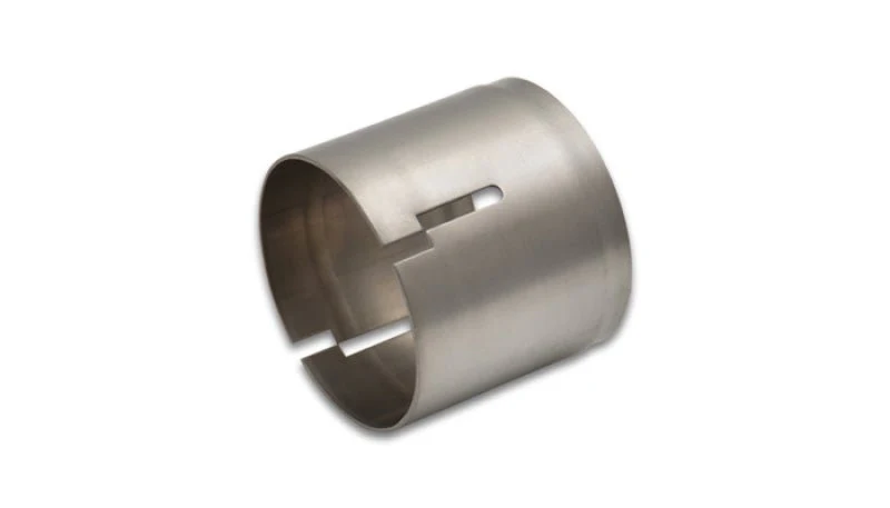 Vibrant 2.50in OD Gr 1 Titanium Slip Fit Sleeve - Image 2