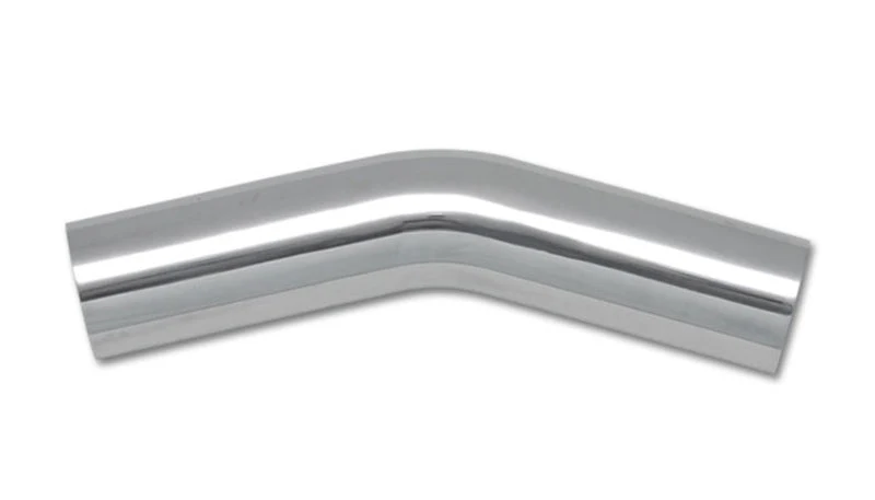 Vibrant 2.5in O.D. Universal Aluminum Tubing (30 degree Bend) - Polished - Image 2