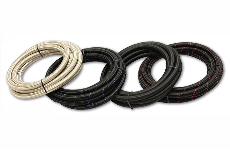 Vibrant -20 AN SS Braided Flex Hose (5 foot roll) - Image 2