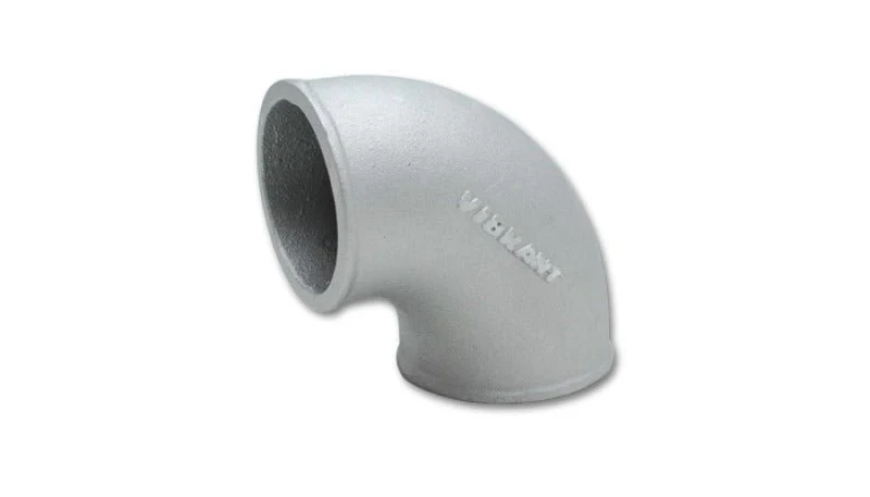 Vibrant 2in O.D. Cast Aluminum Elbow (90 degree Tight Radius) - Image 2