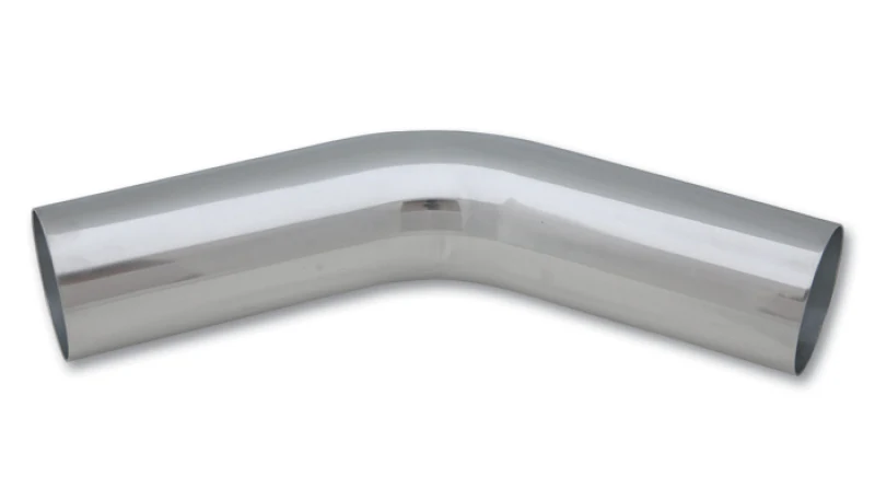 Vibrant 3.5in O.D. Universal Aluminum Tubing (45 degree bend) - Polished - Image 3