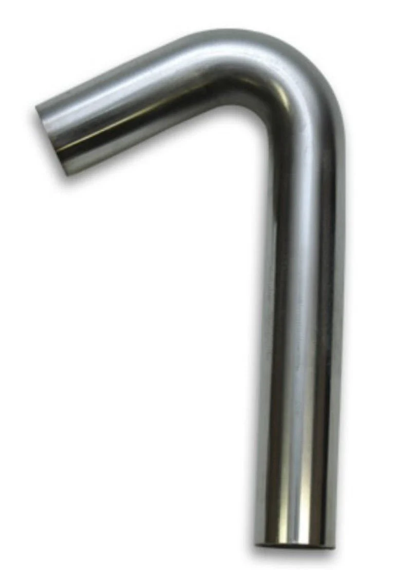 Vibrant 3.5in OD x 3in CLR 304 Stainless Steel Tubing 120 Degree Mandrel Bend - Image 2