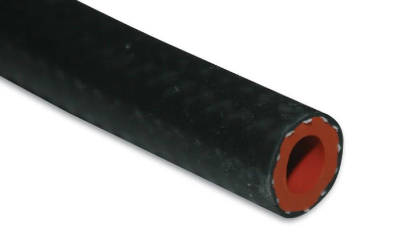 Vibrant 3/8in (10mm) I.D. x 20 ft. Silicon Heater Hose reinforced - Black - Image 3