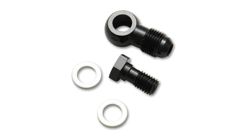 Vibrant -3AN Male Banjo Fitting 12mm x 1.5 Metric Aluminum + 2 Washers - Image 2
