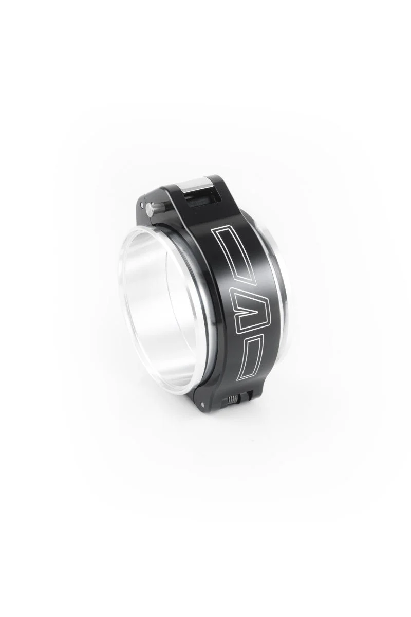 Vibrant 3in O.D. Aluminized HD 2.0 Clamp Assembly - Anodized Black - Image 2