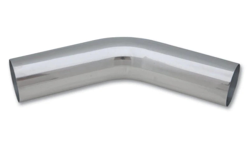 Vibrant 3in O.D. Universal Aluminum Tubing (45 degree bend) - Polished - Image 2