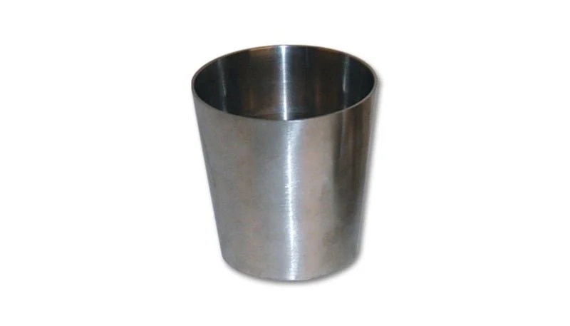 Vibrant 3in x 4in T304 Stainless Steel Straight (Concentric) Reducer - Image 2