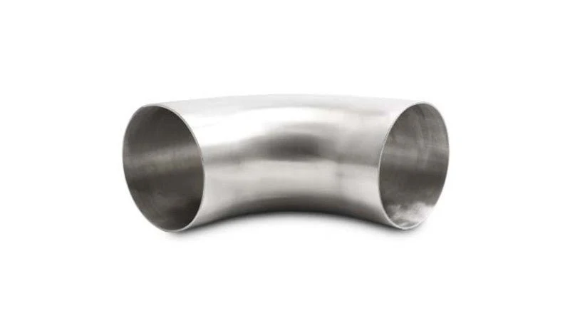 Vibrant 4.0in OD 5.91in Tangent Length T304 SS 90 Deg Mandrel Bend w/Extended Leg Length - Image 2